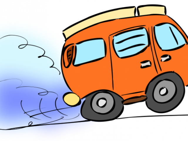 Vans Clipart Road Trip - Minibus Clipart - Png Download (640x480), Png Download