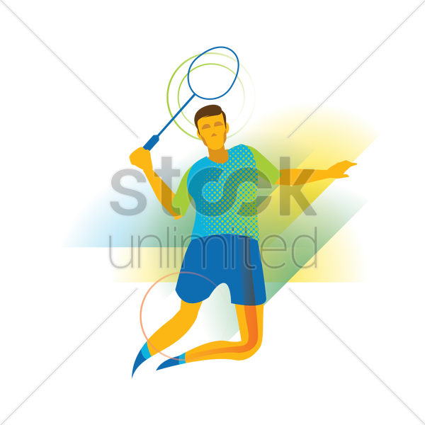 Badminton Clipart Action - Png Download (600x600), Png Download