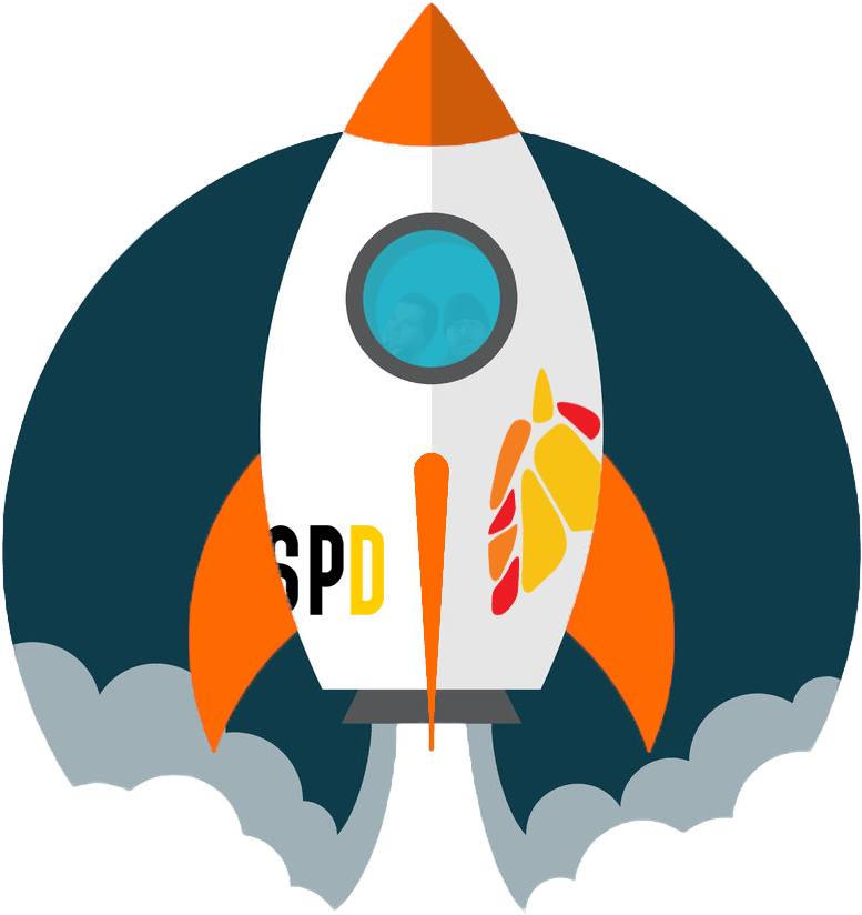 Rocket Launch Spd Clipart (777x824), Png Download