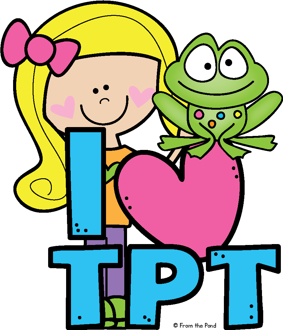Thank You Tpt, For Giving Us A Place To Offer Distribution - Cartoon Clipart (929x1083), Png Download