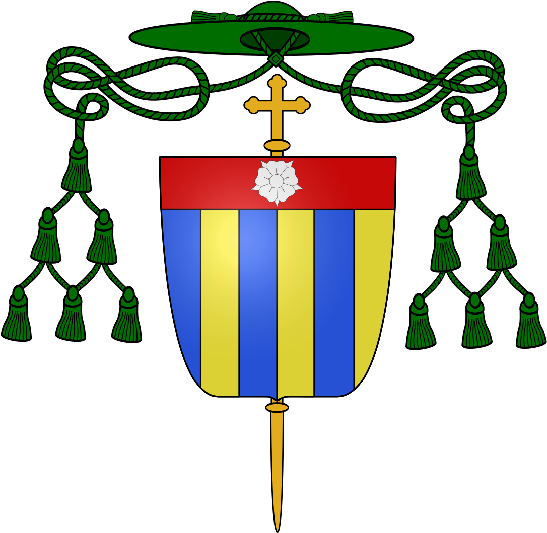 Blason Évêque Fr Robert Iii De Dangeul - Roman Catholic Archdiocese Of Lingayen-dagupan Clipart (1189x1090), Png Download