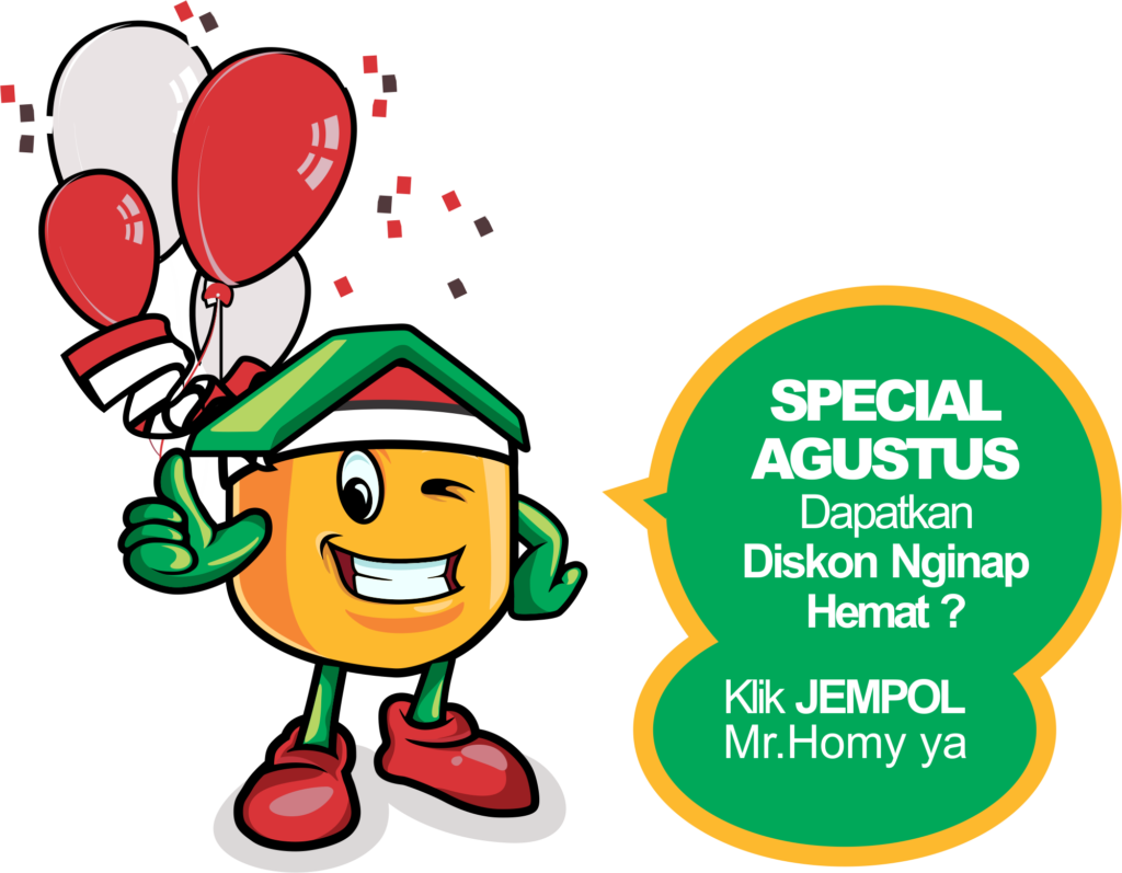 Promo Mr Homy Agustus - Cartoon Clipart (1024x797), Png Download