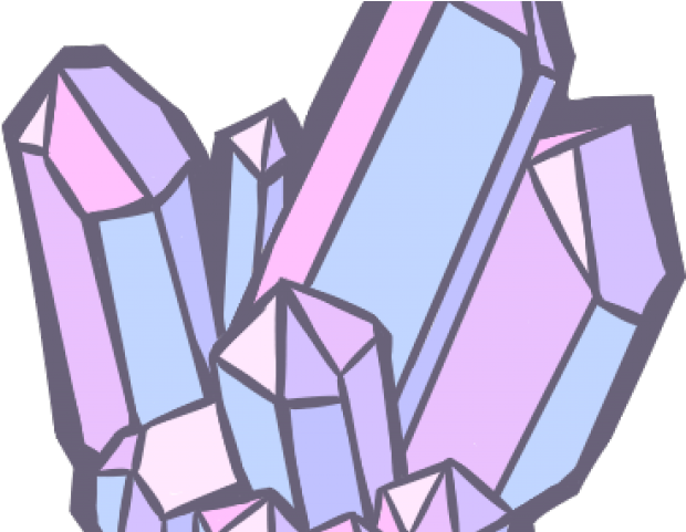 Crystals Clipart Line Drawing - Png Download (640x480), Png Download