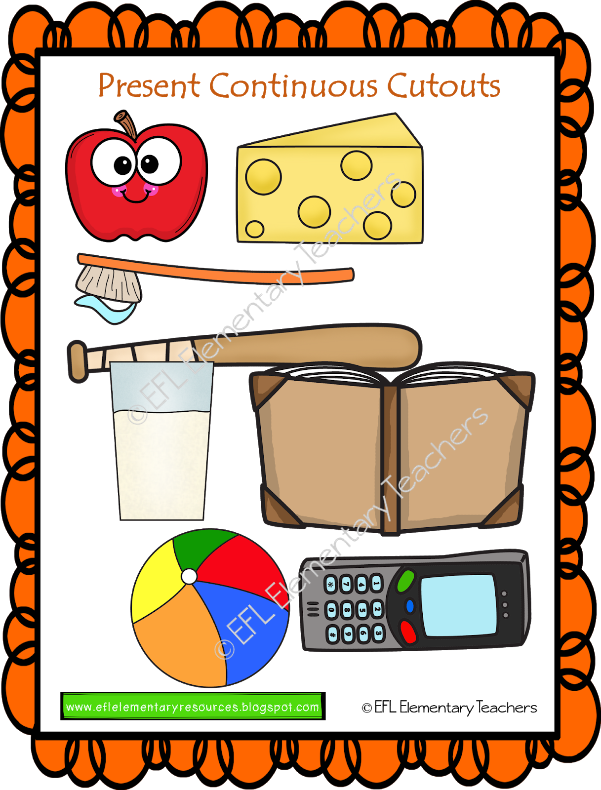 Or Use The Flashcards For Helping The Students Make - Cartoon Clipart (1217x1600), Png Download