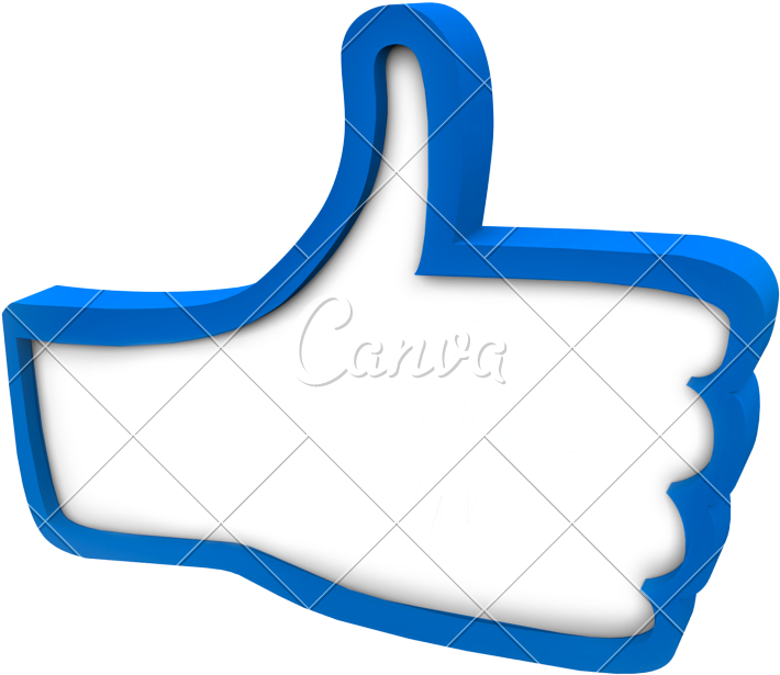 Blue Thumbs Up Icon Review Rating Feedback Clipart (800x697), Png Download