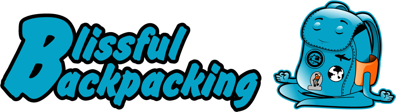 Blissful Backpacking Clipart (1423x453), Png Download