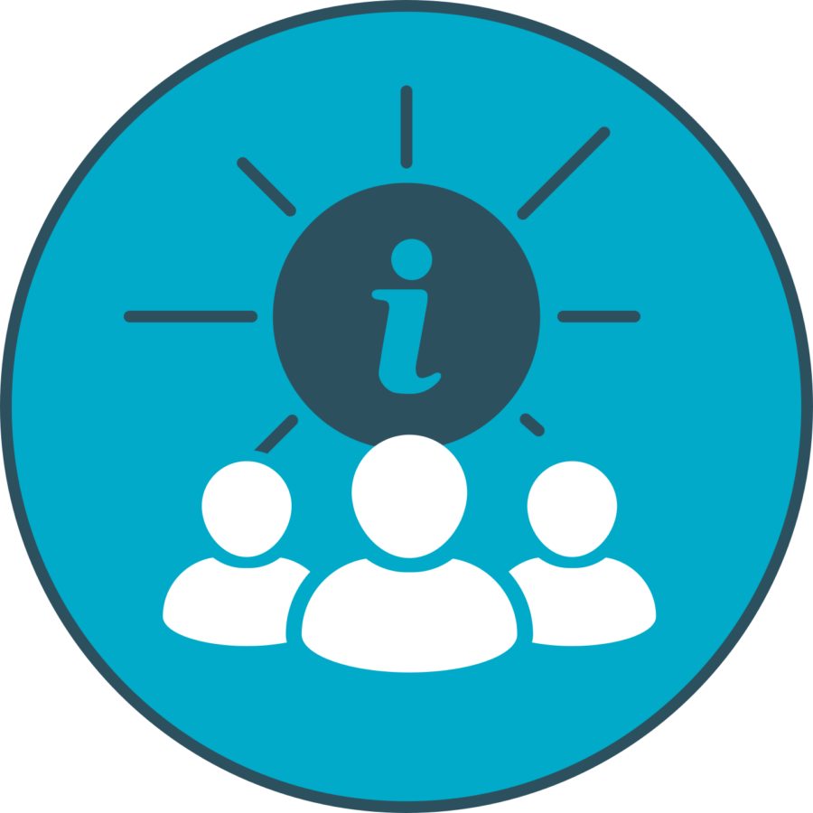 Sie Arbeiten Daran Gemeinsam Mit Den Bewohnern Und - Circle Clipart (900x900), Png Download