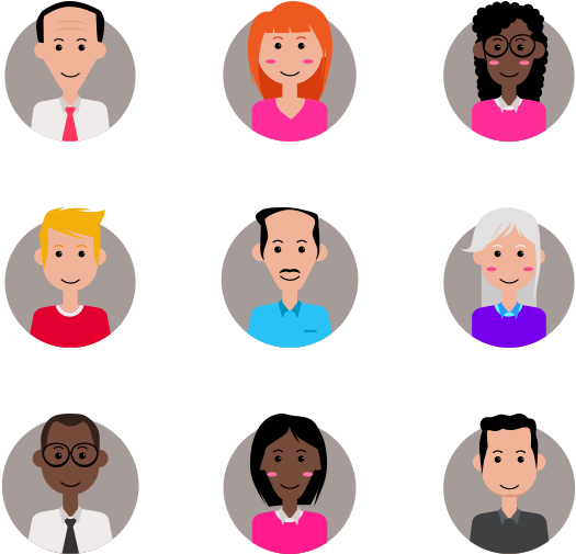 Business Avatar Clipart (600x564), Png Download