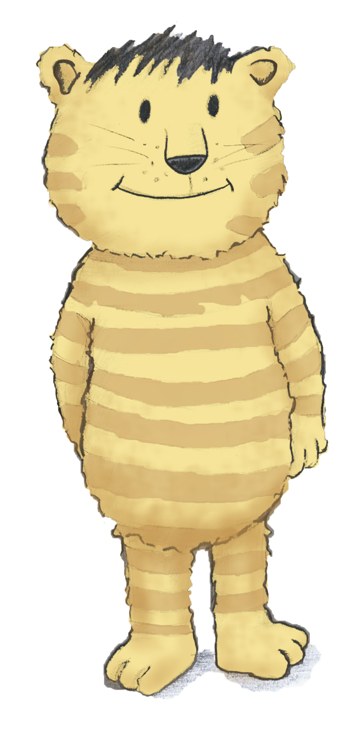 Tiger - Cartoon Clipart (1440x1440), Png Download