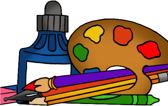 Artwork Clipart Art Supply - Png Download (640x480), Png Download