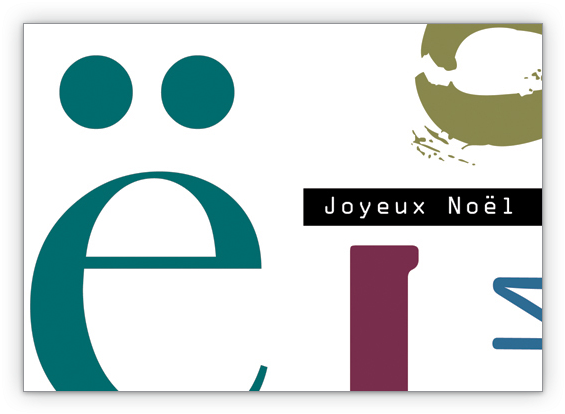 Designer Weihnachtskarte „joyeux Noel“ - Circle Clipart (635x550), Png Download