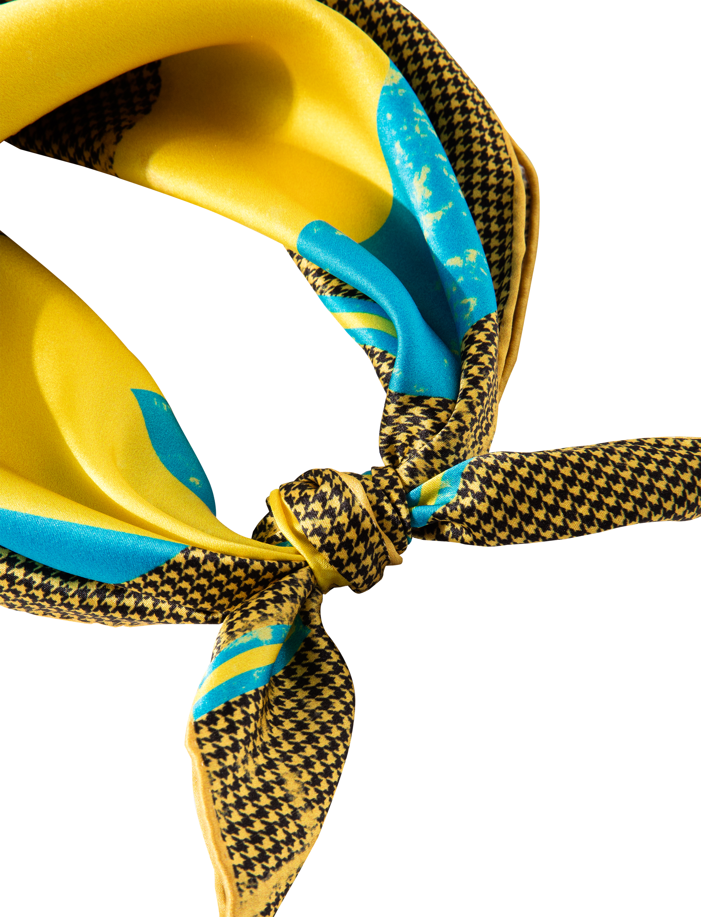 Scarf Design Target Color Sulphur Yellow In 50 X 50 Clipart (2400x3140), Png Download