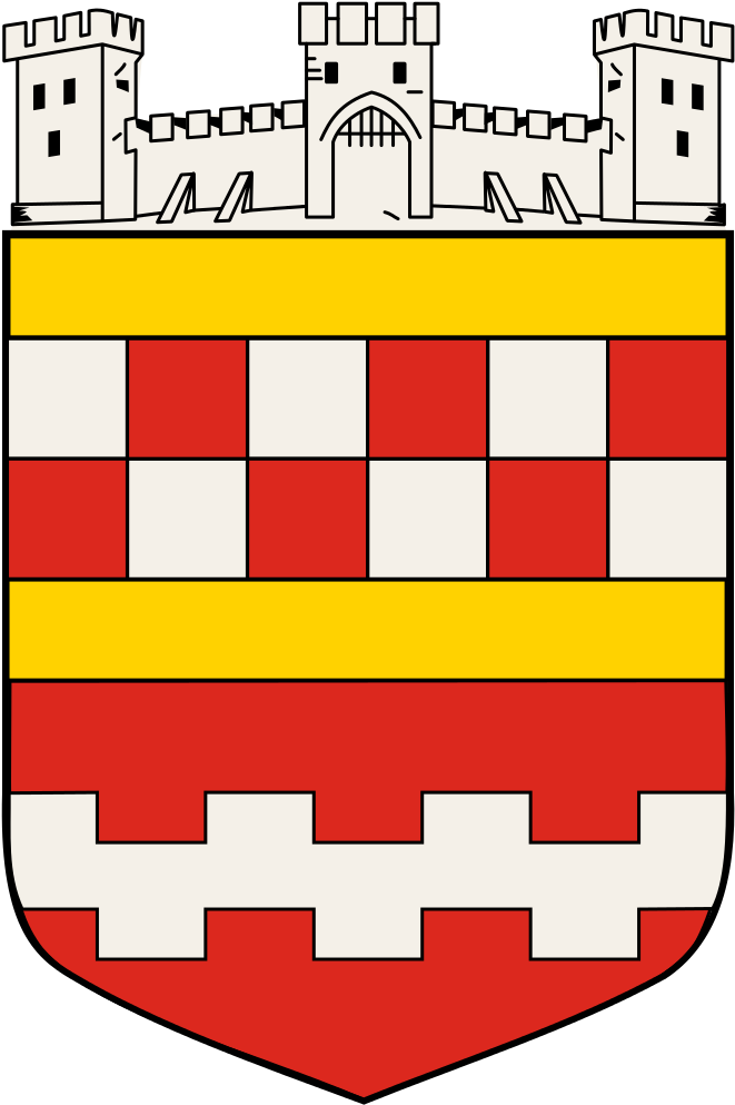 Deu Bergneustadt Coa - La Chaux De Fonds Wappen Clipart (712x1024), Png Download