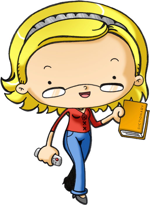 Free Funny Pictures Of Download Clip Art - Animated English Teacher Clipart - Png Download (620x803), Png Download