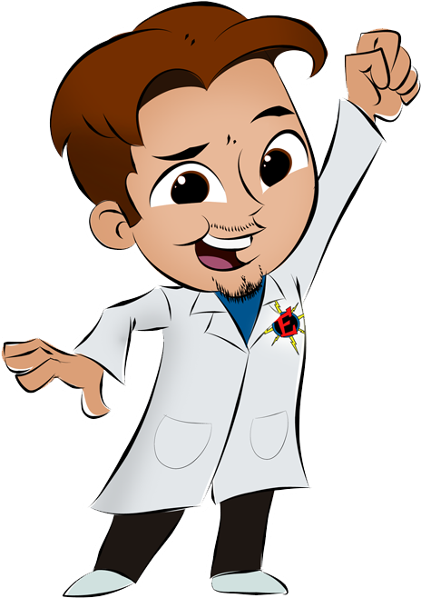Eric Energy-kids Science Shows In Baltimore County, - Cartoon Clipart (594x772), Png Download