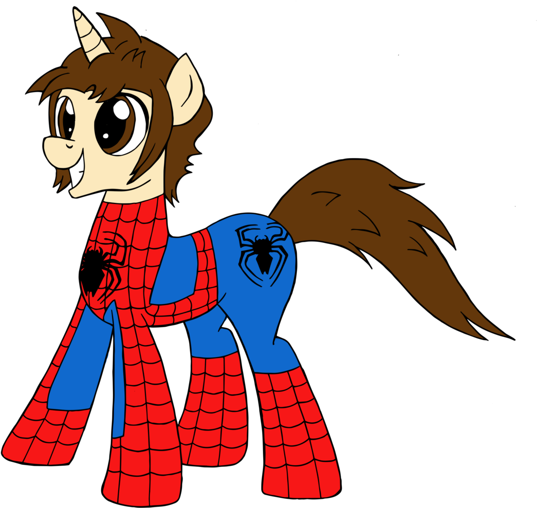 Your Jurisdiction/age May Mean Viewing This Content - Spiderman Ponified Clipart (1045x989), Png Download