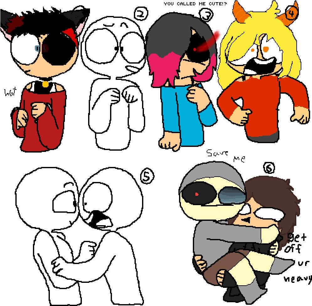 Hi - Cartoon Clipart (1000x1000), Png Download