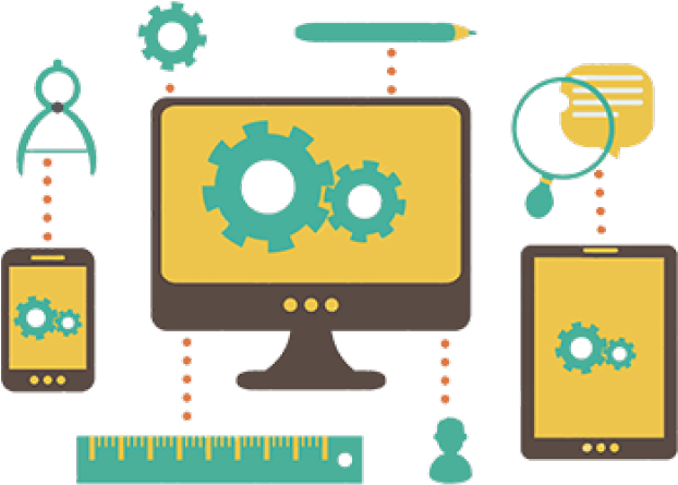 Way Clipart Application Development - Web Application Logo Png Transparent Png (640x480), Png Download