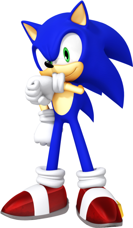 Electricity Clipart Electrical Force - Sonic Renders - Png Download (894x894), Png Download