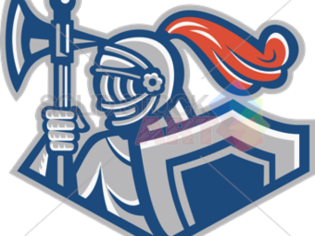 Knight Clipart Blue Knight - Knight - Png Download (640x480), Png Download