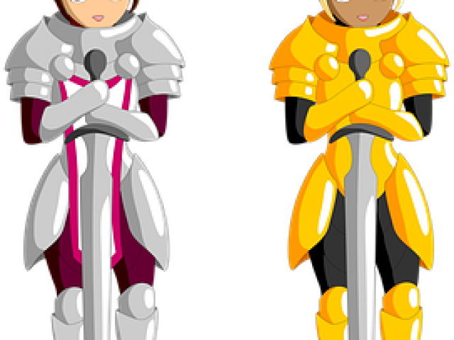 Renaissance Clipart Knight Face - Cartoon - Png Download (640x480), Png Download