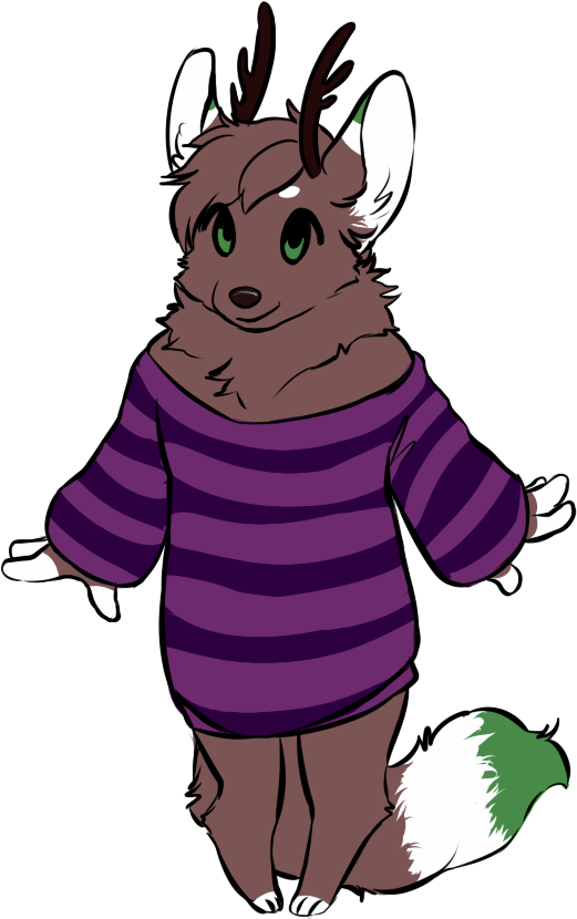 Eggplant Cosplay - Cartoon Clipart (521x830), Png Download