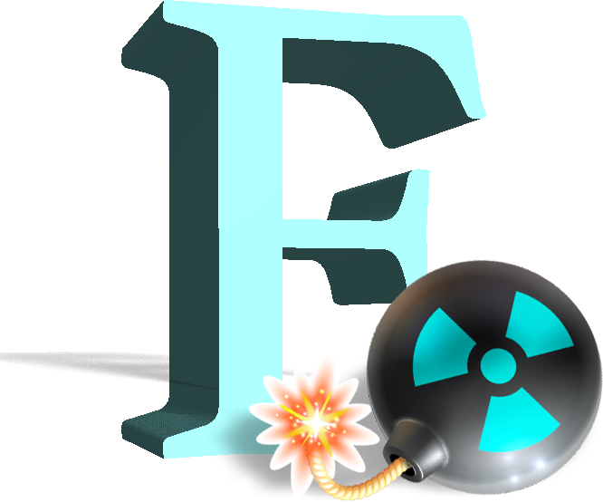 The Only F Bombs Clipart (666x554), Png Download