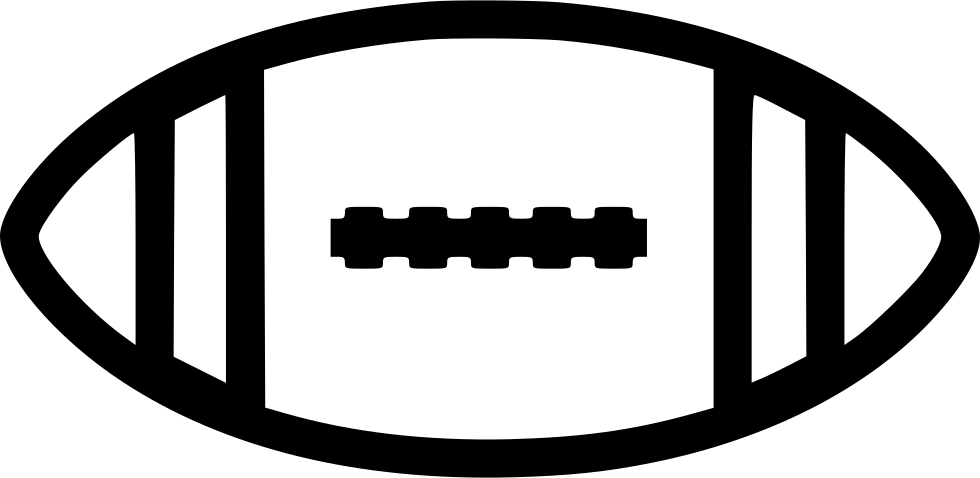 Rugby Ball Football Americanfootball Comments Clipart (980x478), Png Download