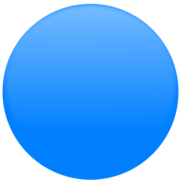 Circle Blue Icon Png Clipart (600x597), Png Download