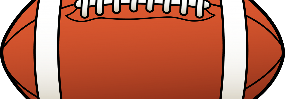 Football Clipart Rig6a7a6t - Oval Shape Objects Clipart - Png Download (1210x423), Png Download