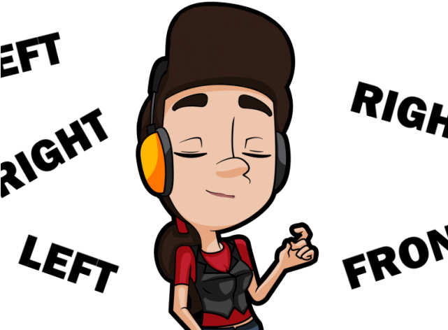 Headphones Clipart Block Center - Cartoon - Png Download (640x480), Png Download