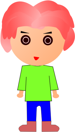 Computer Icons Download Boy Public Domain Art - Cartoon Clipart (530x750), Png Download