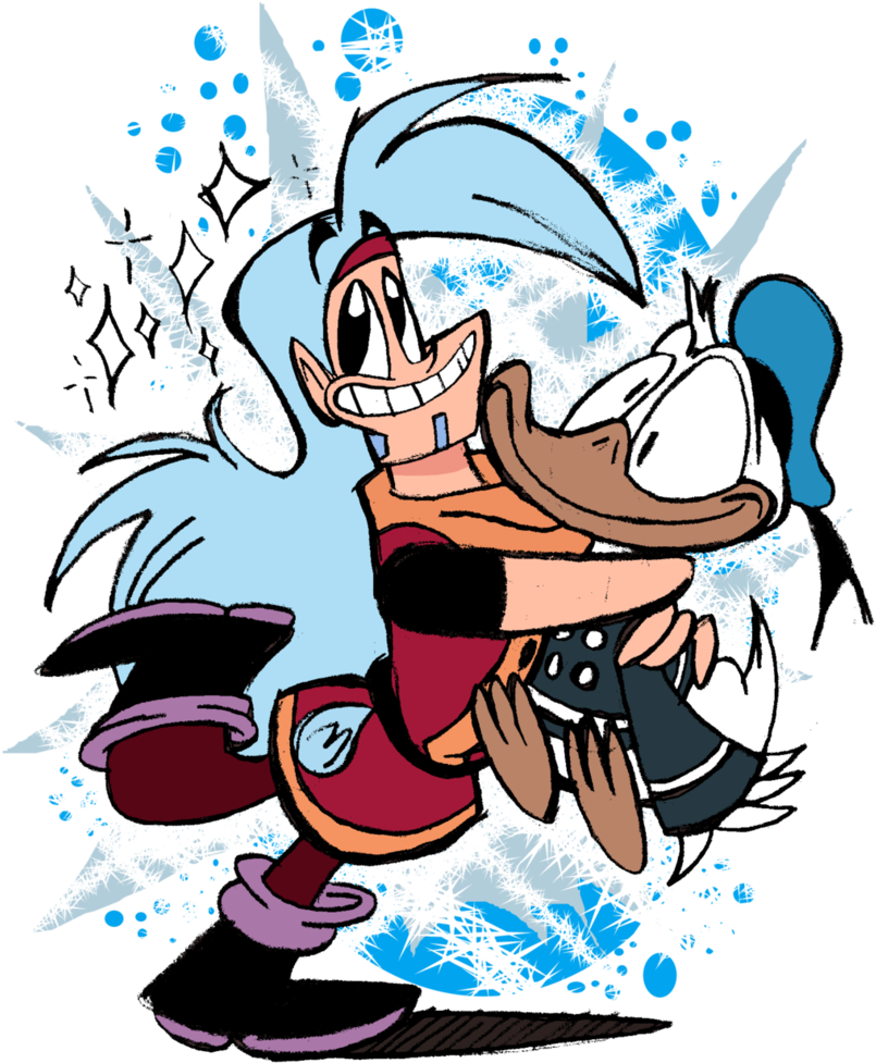 Finally Got To Watch Mighty Magiswords, And This Man - Cartoon Clipart (812x985), Png Download