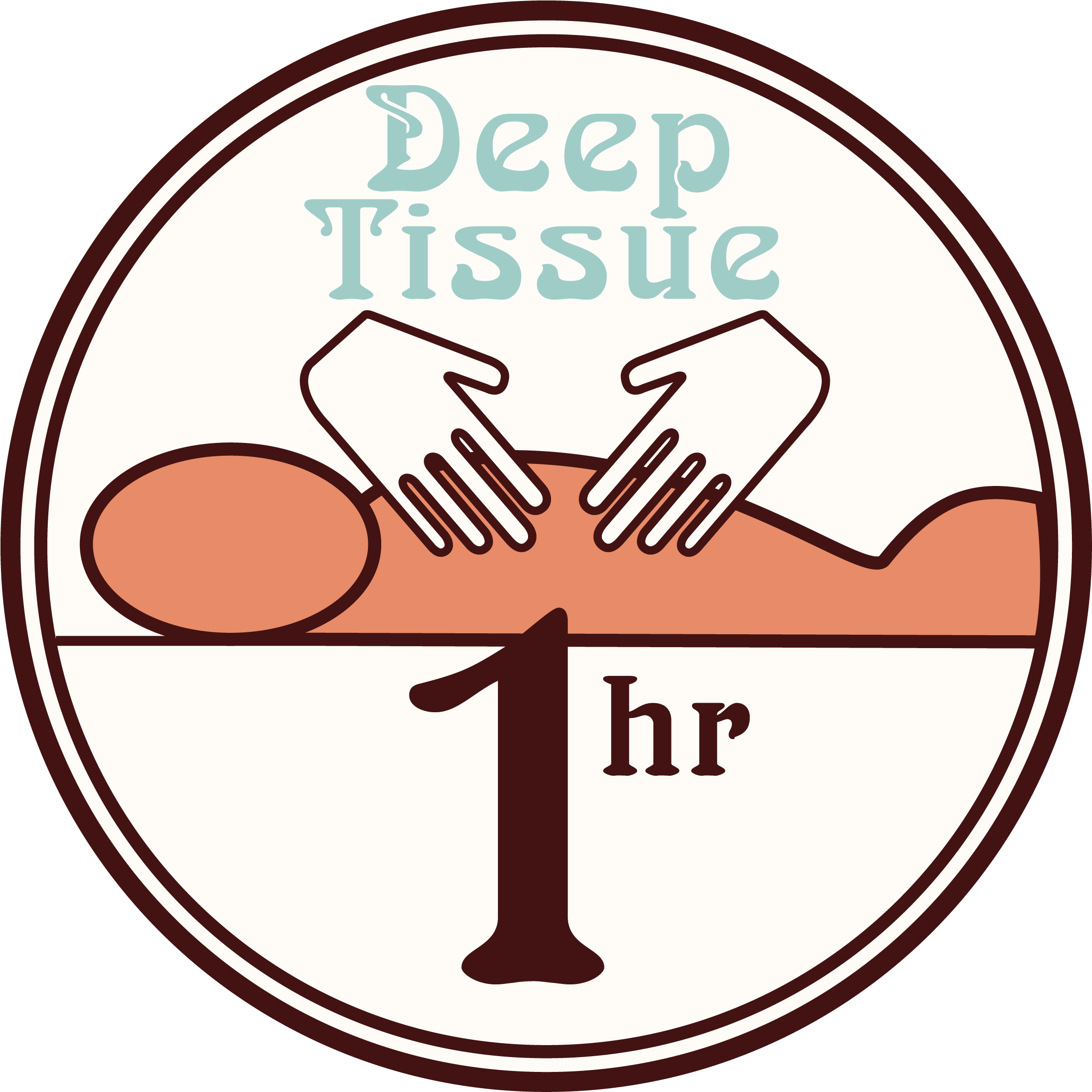 Massages Clipart Deep Tissue - Png Download (2282x2335), Png Download