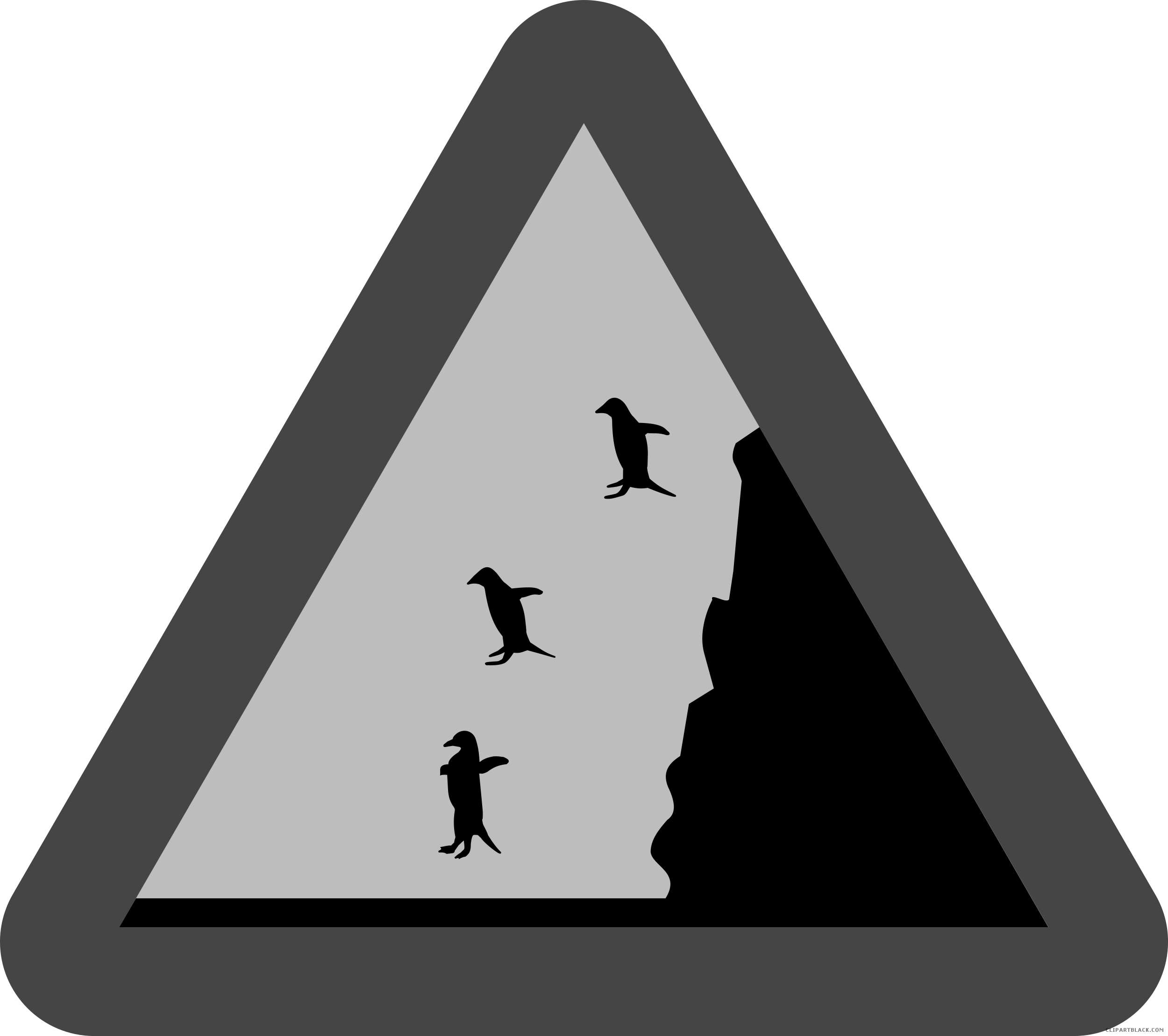 Penguin High Quality Animal Free Black White Clipart - Clip Art - Png Download (2500x2219), Png Download