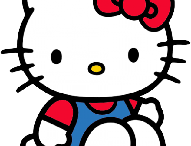 Calico Cat Clipart Animated - Hello Kitty Png Face Transparent Png (640x480), Png Download