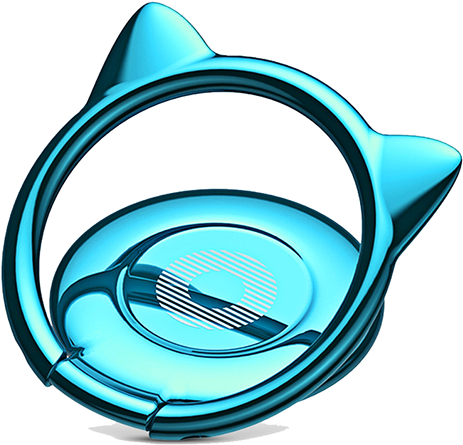 Baseus Cat Ear Holder Series - Bunker Ring 3 Bunkering Iphone / Ipad / Ipod / Galaxy Clipart (627x627), Png Download