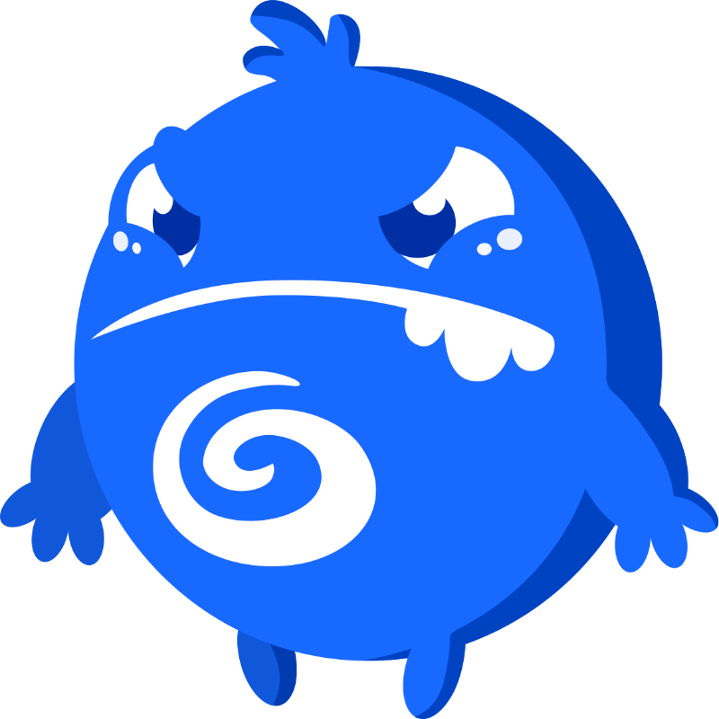 Grumpy Face Clip Art - Grumpy Face Studios - Png Download (800x800), Png Download