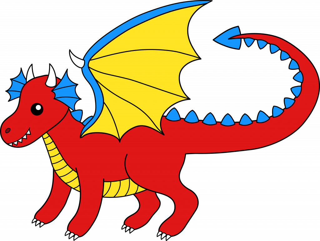 Download Dragon Clip Art - Dragon Clipart - Png Download (1024x771), Png Download