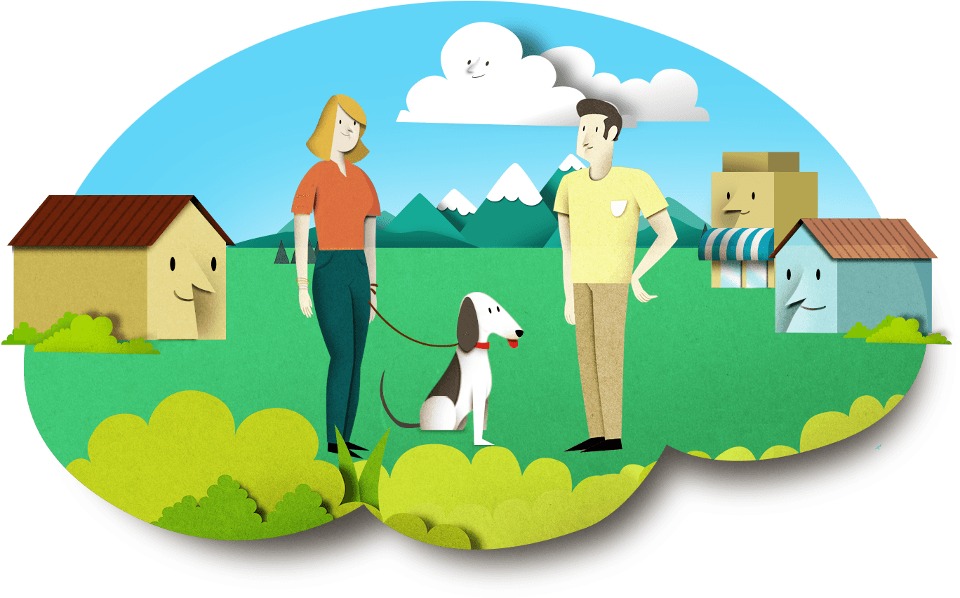 Financial & Estate Planning - Cartoon Clipart (1432x920), Png Download