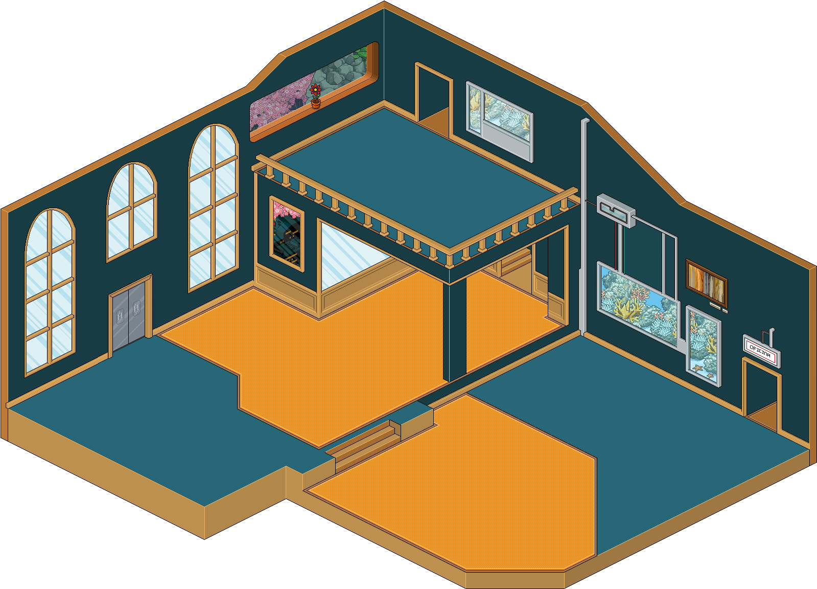 L04647120573 - Ads Recepção De Habbo Bimg Clipart (1694x1199), Png Download