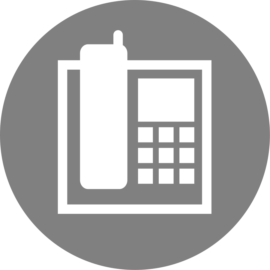 Phone Icon Clip Art - Modern Phone Icon - Png Download (900x900), Png Download