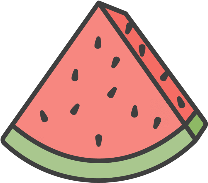 Watermelon Shirt - Watermelon Clipart (720x720), Png Download