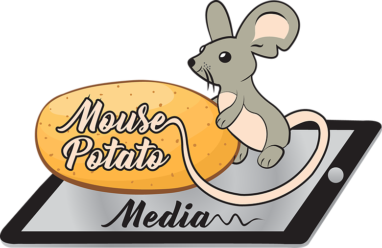 Mouse Potato Media Logo - Cartoon Clipart (780x507), Png Download