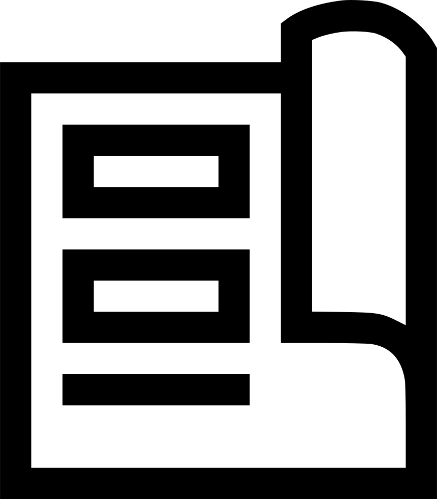 Book Svg Rectangular Clipart (858x980), Png Download