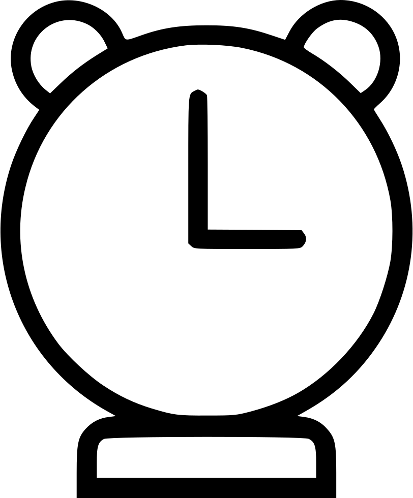 Alarm Clock Comments Clipart (812x980), Png Download