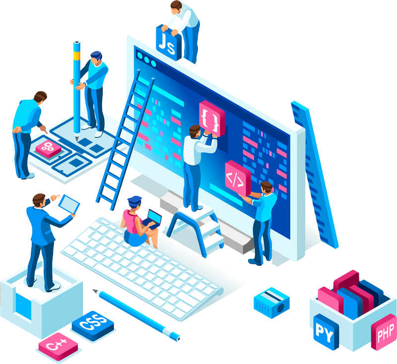 Construction - Software Developer Clipart (800x734), Png Download