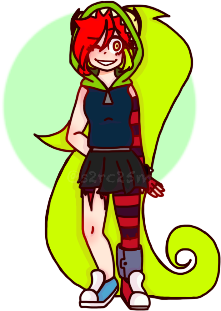 Hey, I Drew Demencia Too Today, Hooray For Me - Cartoon Clipart (720x1080), Png Download