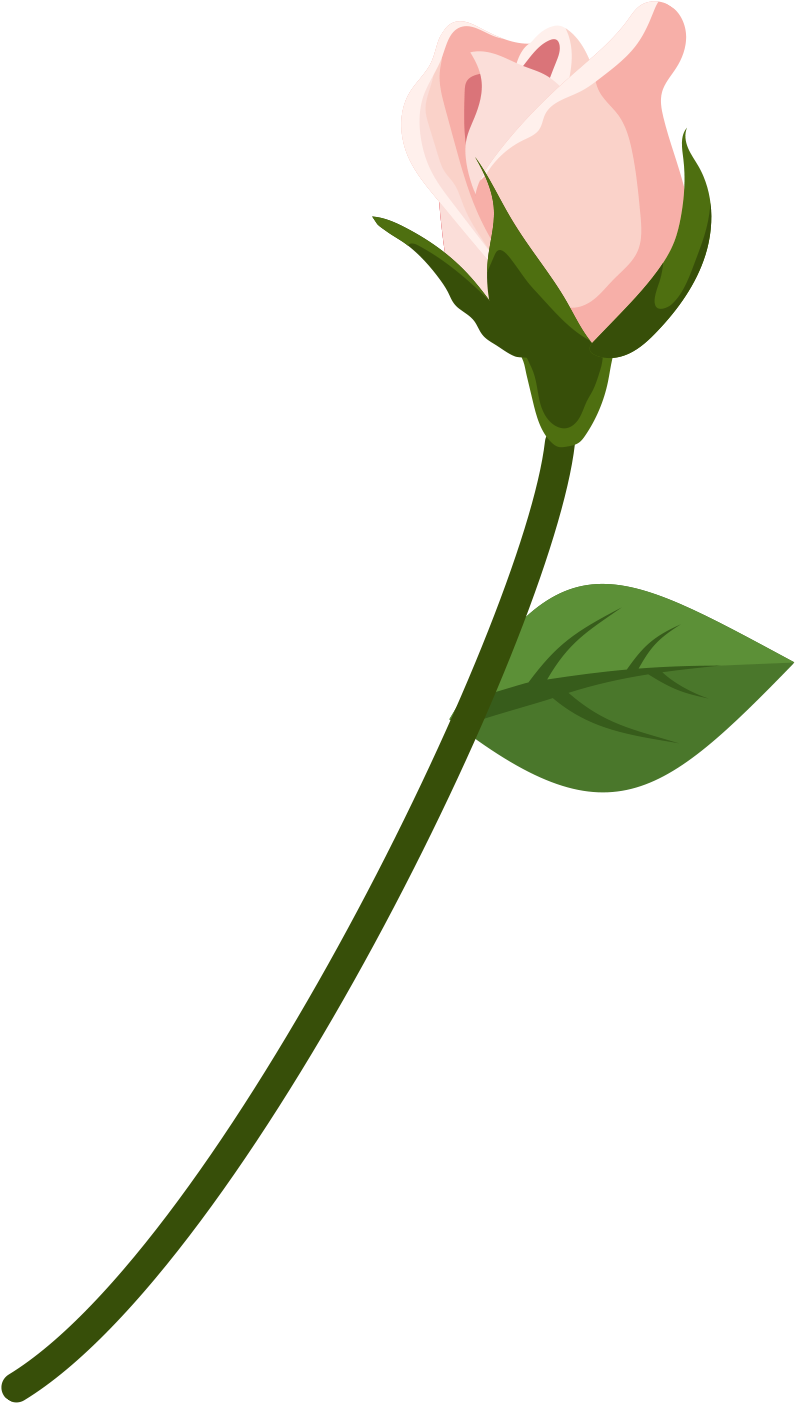 Pink Rose Element Decoration Png And Psd - Rose Clipart (2000x2000), Png Download