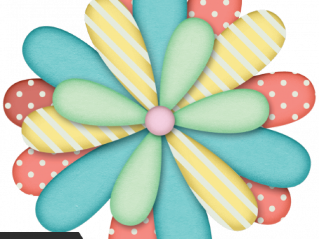 Peach Flower Clipart Flower Embellishment - Png Download (640x480), Png Download